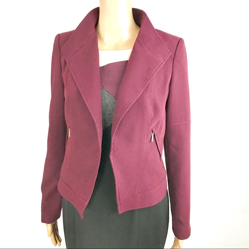 White House Black Market Wine Shift Career Dress - Picture 8 of 8